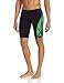 TYR Men's Phoenix Splice Jammer Swimsuit (Black/Green, 26)