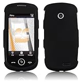 Black Rubberized Hard Case for Samsung Solstice II