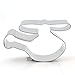 GXHUANG Helicopter Aircraft Biscuit Fondant Sugar Cookie Cutter - Stainless Steel,for Birthday Thanksgiving Christmas Party