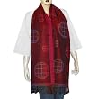 Rectangular Wool Scarf Women Winter Clothes Handmade 27 x 72 inches