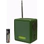 Kaito SB-1059 Mini Hand Crank AM/FM Weather Radio, Green
