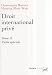 Droit international privé : Tome 2, Partie spéciale
