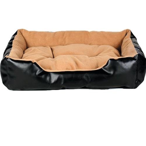 Luxus Hundebett aus Kunstleder