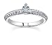 1.5 CT TRILLION DIAMOND PLATINUM RING NEW