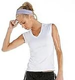 Ladies Sleeveless V Neck Athletic Shirt