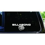 Billabong with 3D logo die cut vinyl decal / sticker