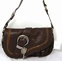 Dior Handbags (Brown) Leather Gaucho Shoulder Bag WAC44923