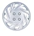 Automotive : Drive Accessories KT869-14S/L 14" Silver and Lacquer ABS Plastic Wheel Cover Replica Hubcaps - Pack of 4