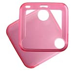 NOKIA 7705 Twist Solid Hard Plastic Snap On Case (Pink)