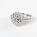 Fashion Plaza Spark Ring with Cubic Zircon Element R50