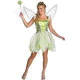 IMAGE OF Young Adult (7-9) Disney Tinker Bell Costume (Wand and shoes not included)