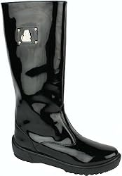 San Bernardo Lackstiefel Fashion Style (1107) schwarz, Größe:40;Farbe:Schwarz