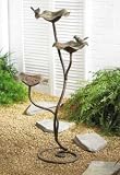 Metal Three Tier Bird Feeder