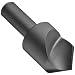 Chicago Latrobe 209SF High-Speed Steel Countersink, Black Oxide Finish, 1/2" Shank Dia, 1.0000" Point Dia, 90 Degree Point Angle