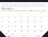 House of Doolittle Desk Pad Calendar 12 Months January 2011 to December 2011, 22 x 17 Inch, Leatherette Strip at the Top, Recycled (HOD150HD)