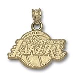 Los Angeles Lakers Pendant - 10K Gold Team Logo