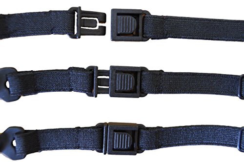 Andevan Eyeglasses Clip Strap/ Holder/ Retainer (Pack of 3 Pieces)