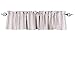 Home Collections by Raghu 72x15.5 Grain Sack Stripe Colonial Blue-Cream Valance