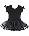 RuffleButts® Girls Ruffled Dancewear Tutu Leotard