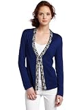 Jones New York Womens Petite V-Neck Cardigan