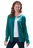 Woman Within Plus Size Modern fit cardigan sweater