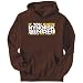 Hoodie Mens Brown 