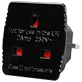 mumbi Reisestecker Adapter - STECKDOSENADAPTER von UK ENGLAND auf deutsche Steckdose 220V