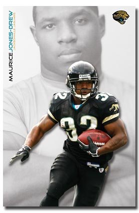 Jacksonville Jaguars Maurice Jones Drew Nfl Poster 4573