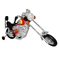 Mini Chopper Motorcycle with Extended Fork 6V Ride-On - Red