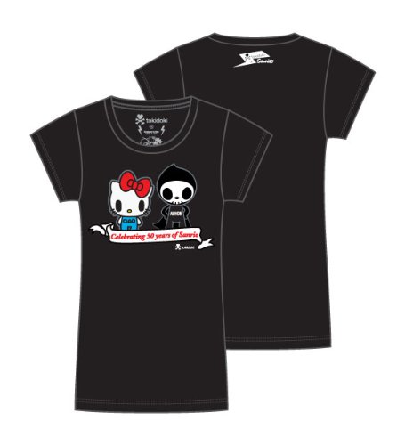 Sanrio x Tokidoki Small Gift 50th Anniversary T-Shirt (Black) Sanrio x Tokidoki Small Gift 50th Anniversary T-Shirt (Black)