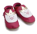 Princess Paws Fuchisa, cute soft leather baby shoes, Medium 6-12 months [並行輸入品]