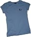 Star Trek: Deep Space Nine Science Blue Uniform Crop Sleeve Fitted Juniors T-Shirt
