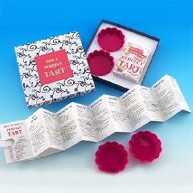 Tart Recipes and 2 Baking Cases Gift for a Perfect Tart
