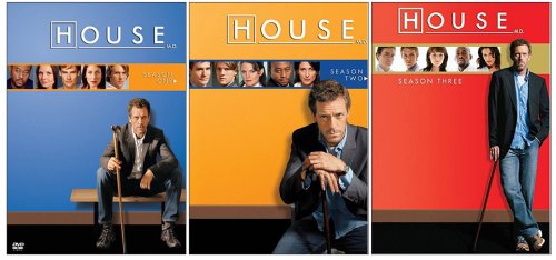 House, M.D. - Seasons One, Two & Three (3 Pack) under House, M.D. in The Dvd and video tapes Store