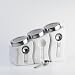 Kitchen & Housewares : Set of 3 Storage Jars with Magnetic Spoons