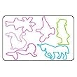 Glow in the Dark Zany Bandz Mystic Magical Rubberbands Kids TOY