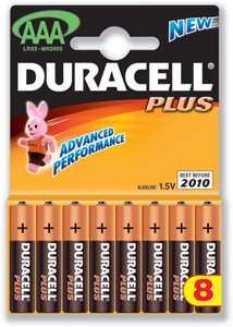 Buy Duracell Plus Battery Alkaline AAA Size 1.5V Ref 7035017 [Pack 8] online at Discounted New and Used prices. Delivered to your door with Off-The-Bookshelf.
