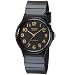 Casio #MQ24-1B2 Men's Casual Rubber Strap Analog Watch