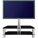 Stil-Stand STUK-2053-CHBL Plasma and LCD TV Stand (Black)