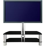 Stil-Stand STUK-2053-CHBL Plasma and LCD TV Stand (Black)