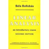 linear analysis an introductory course cambridge mathematical textbooks