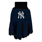 New York Yankees Mlb Navy & Black Jersey Work Gloves Mcarthur Towels R1119ttg