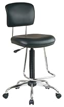 Office Star Ergo Drafting Chair - Black