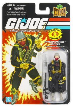 GI JOE 25TH ANNIVERSARY WAVE 8 PYTHON PATROL OFFICER ACTION FIGURE images