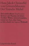 Der teutsche Michel. Ein Buch der Badischen Landesbibliothek - Hans Jakob Christoffel von Grimmelshausen