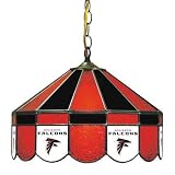 Atlanta Falcons Stained Glass Pub Light Style: Swag