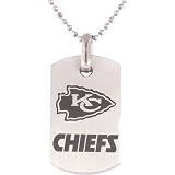 Team Titanium Kansas City Chiefs Titanium Sports Tag