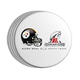 NFL Pittsburgh Steelers AFC Champion 4-Pack Coasters