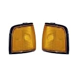 EAGLE EYES PAIR SET RIGHT & LEFT SIDE MARKER LIGHTS LAMPS BLK 91-96 by Unknown