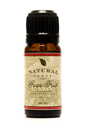 Grapefruit Essential Oil - 100% Pure Therapeutic Grade Grapefruit Oil by Natural Acres - 10ml